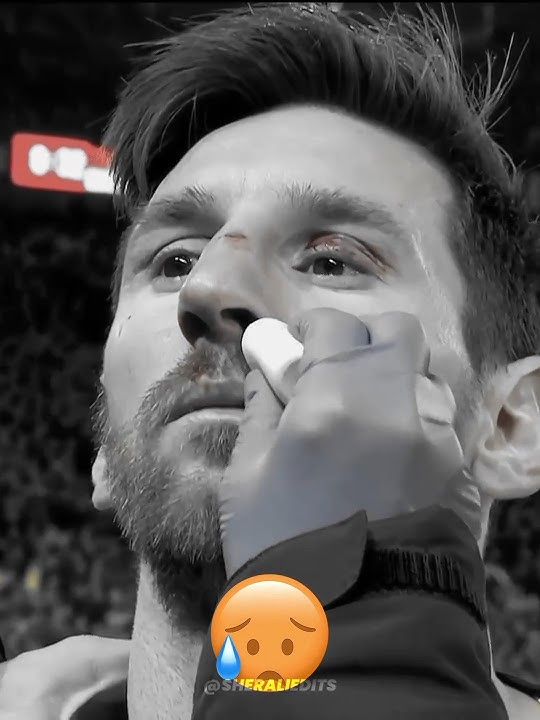 Messi Tragic Moments 😢