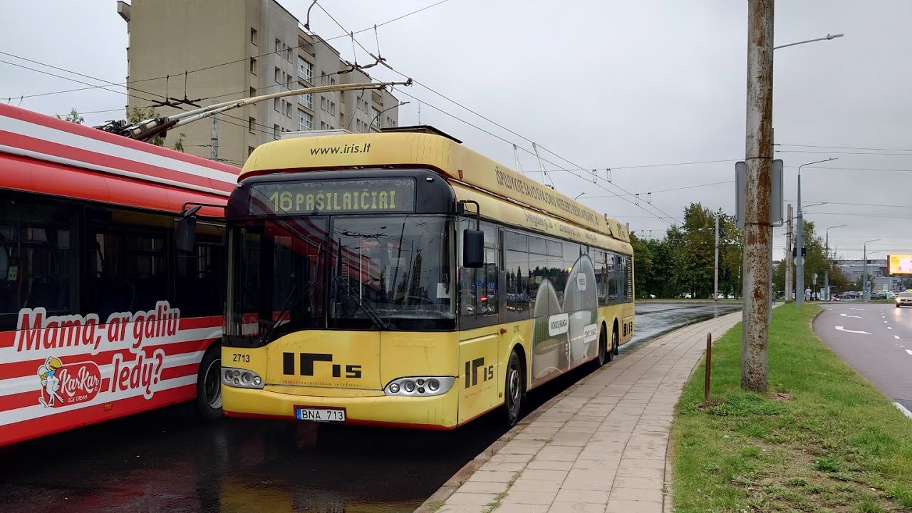 Solaris Trollino 15AC II #2713 - VVT Vilnius, 16