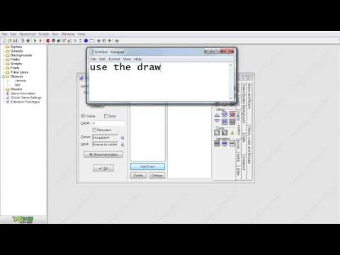 Game Maker tutorial: How to make scrolling text