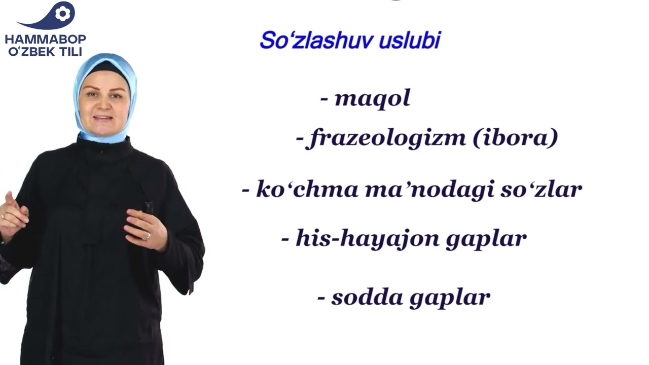 Nutq uslublari. So'zlashuv  uslubi