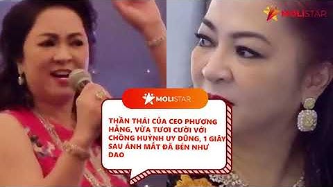 CEO Phương Hằng: Vừa tươi cười với chồng đại gia Huỳnh Uy Dũng, 1 giây sau ánh mắt đã “bén như dao”
