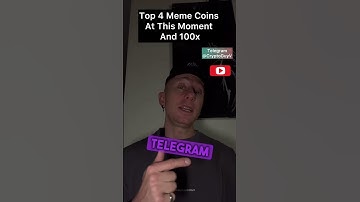 Top  4 Meme Coins At This Moment And 100x #crypto #cryptocurrency #altcoin #memecoin #shorts