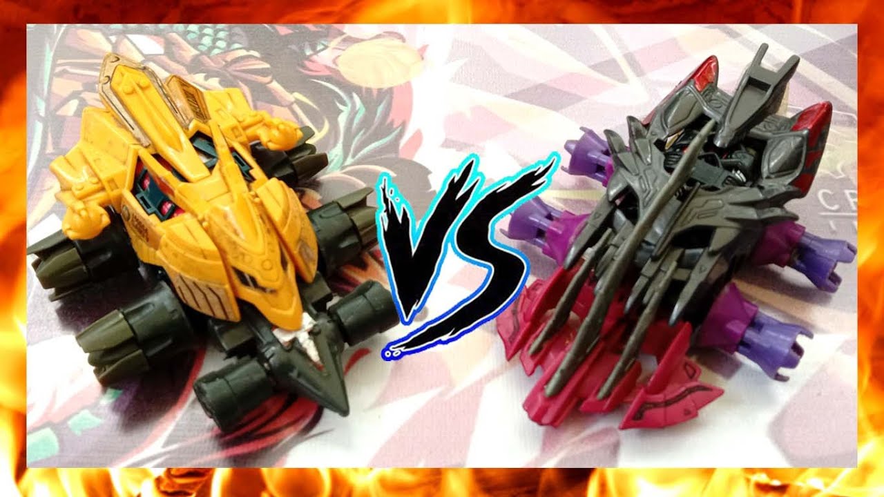 GAIKI VS CAESARVERN | Crush Gear Battle - YouTube