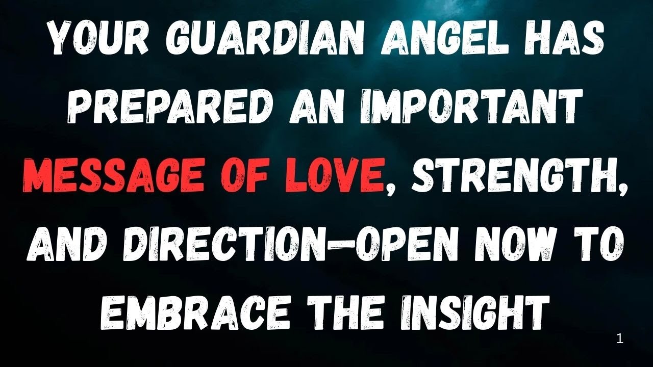 Your Guardian Angel Has a Powerful Message for You — Love, Strength & Guidance Await