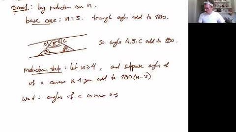 Induction Example: Angles of a Convex n-gon