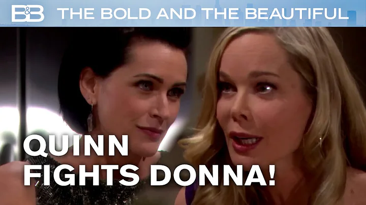 Quinn vs. Donna - You're a Gold Digger Donna!