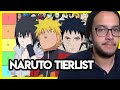 Naruto: Mis personajes FAVORITOS de NARUTO SHIPPUDEN (Tierlist)