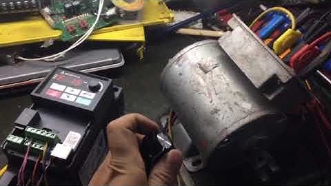 Sửa Biến tần Delta 1.5KW Model: VFD015EL43A 293.00 Lỗi không điều khiển được bằng biến trở bên ngoài