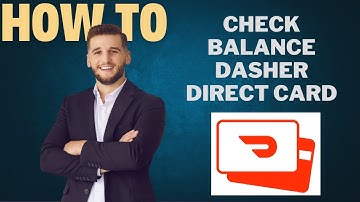 How to check balance on DASHER DIRECT CARD l DOUBLE Z
