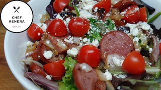 Smoky Feta Salad with Balsamic Vinaigrette! | Quick and Easy Recipe by Chef Kendra Nguyen 381 views 1 year ago 6 minutes, 29 seconds