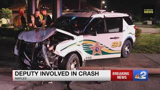 Collier County deputy involved in crash on Immokalee Road