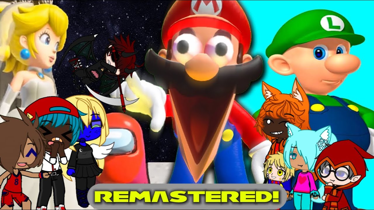 Реакция персонажей на Марио, реакция на мемы Nintendo 2 Remastered! (Gacha Nebula)