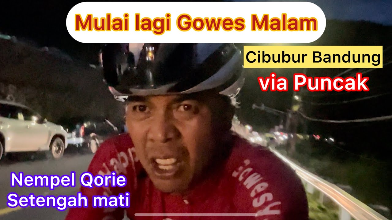 Persiapan Bentang Jawa mulai gowes malam