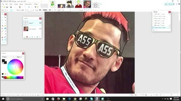 Markiplier Drawing In Paint.net!