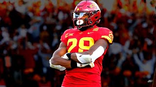 Running back Breece Hall of the Iowa State Cyclones is tackled by News  HD wallpaper  Pxfuel