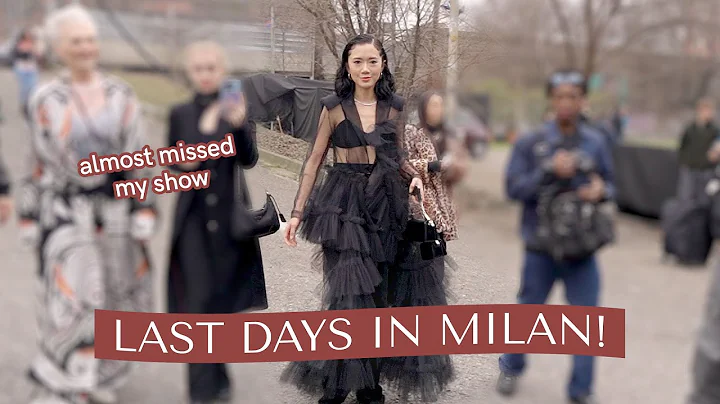Last Days in Milan! Almost Missed My Show. | Camil...