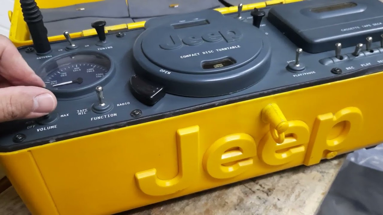 Radio Jeep WPSS-1A 100% FUNCIONAL - YouTube