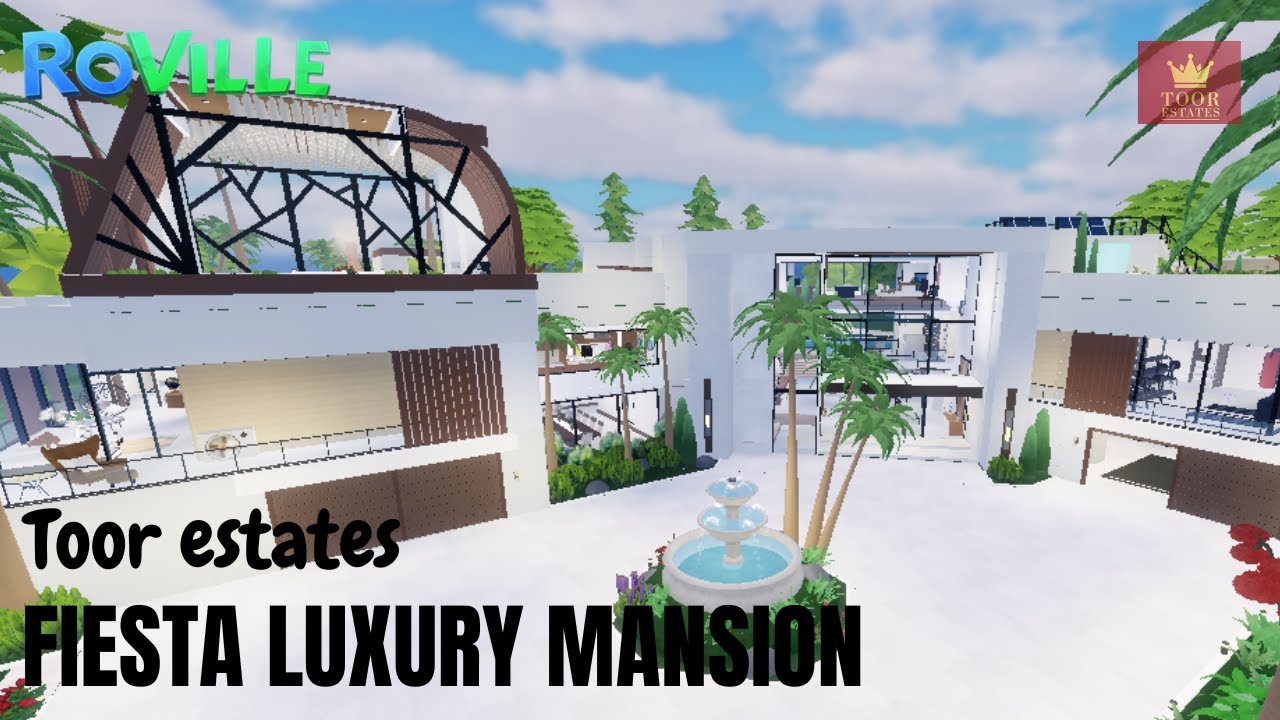 Roville House Codes: Exploring Fiesta Luxury Mansion on Virtual Tour!🏡 ...