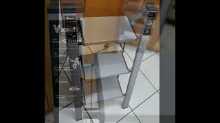 Boweiti Trittleiter, Sehr Schöne Und Seht Standsichere Trittleiter Mit Breiten Und Rutschhemmenden S