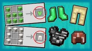 Mi̇necrafttaki̇ Tüm Bloklardan Zirh Yapmak