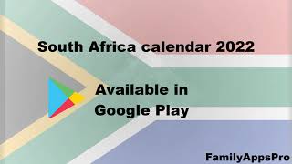 South Africa calendar 2022 screenshot 5