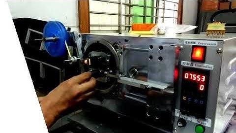 Automatic taping machine WM-1948. For transformer & relays