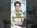 RISK 03 - Do You Really Understand Investment Risk? Ask This First | KB Finance #shorts