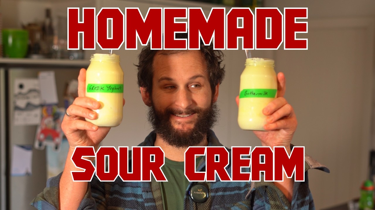 How to Make Authentic Sour Cream the Easy Way