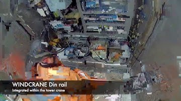 WINDCRANE Live Wind Speed Monitoring in Terex Tower Crane Scotland