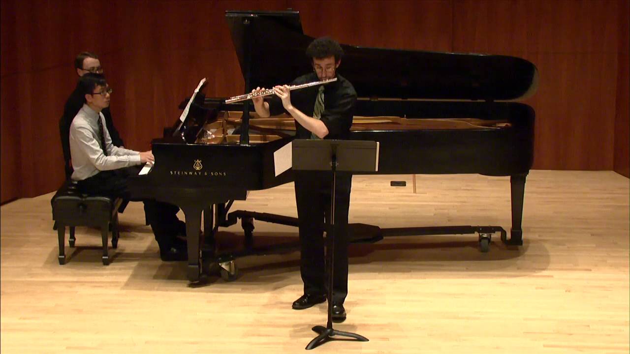 André Jolivet — Sonata for Flute and Piano YouTube