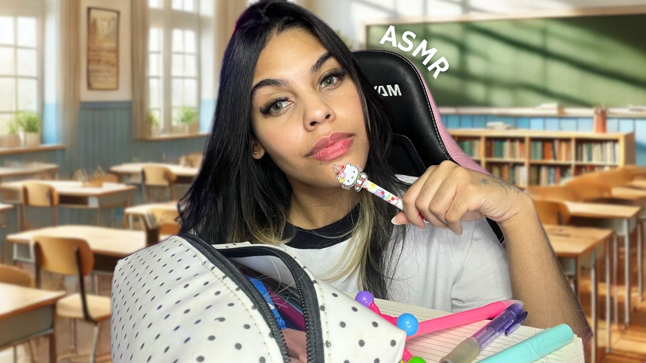 ASMR A Garota obcecada que sentou atrás de você…