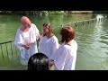Baptism in the Jordan River in Israel! 🇮🇱 🔥😭❤️