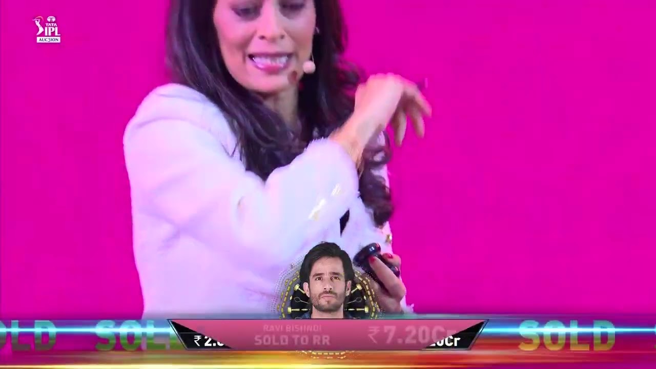 TATA IPL Player Auction 2026 - Rajasthan Royals