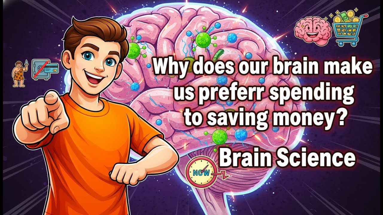 Why does our brain make us prefer spending to saving money? Brain Science