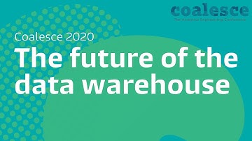 The Future of the Data Warehouse