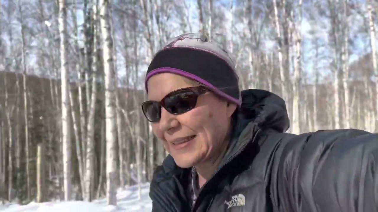 Installing the Subfloor for the House in Fairbanks, Alaska; a Wild Animal Scare me so I