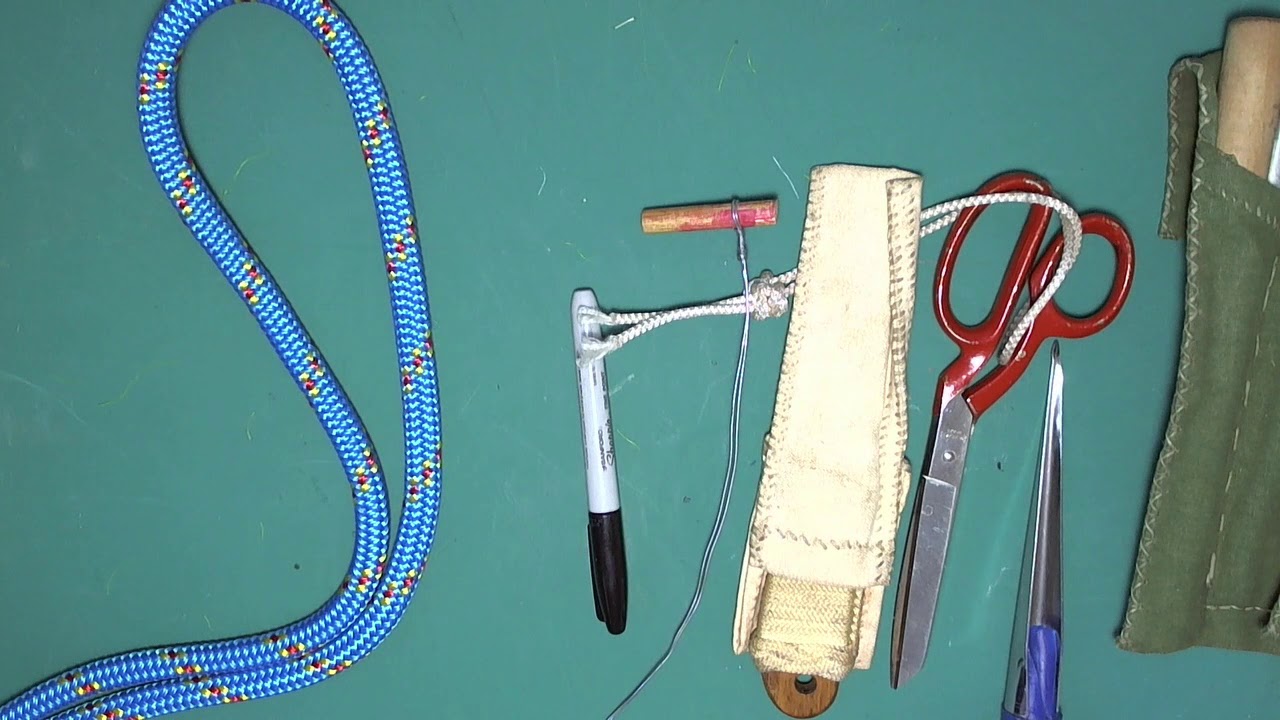 05  MARITIME ROPE WORK   BASIC   SYNTHETIC ROPE   PART 2 DOUBLE BRAID