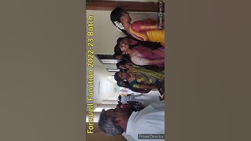 Farewell Function Organized by 9th Class Students to 10th Class Students #FarewellFunction #Shorts