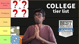 TOP 30 COMPUTER SCIENCE COLLEGES (US News Rankings Tier List)