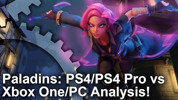 [4K] Paladins PS4/ PS4 Pro vs Xbox One vs PC - Graphics Comparison + Frame-Rate Test