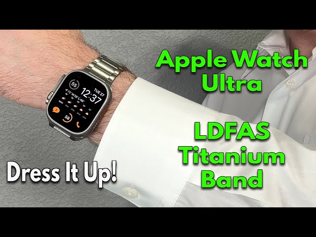 Apple Watch Ultra Titanium Bands