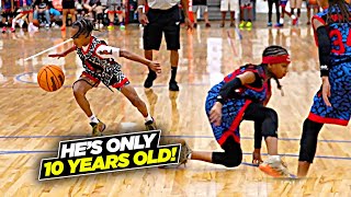 10 Year Old Has INSANE HANDLES!! Zander Pughsley Has That DAWG In HIM!