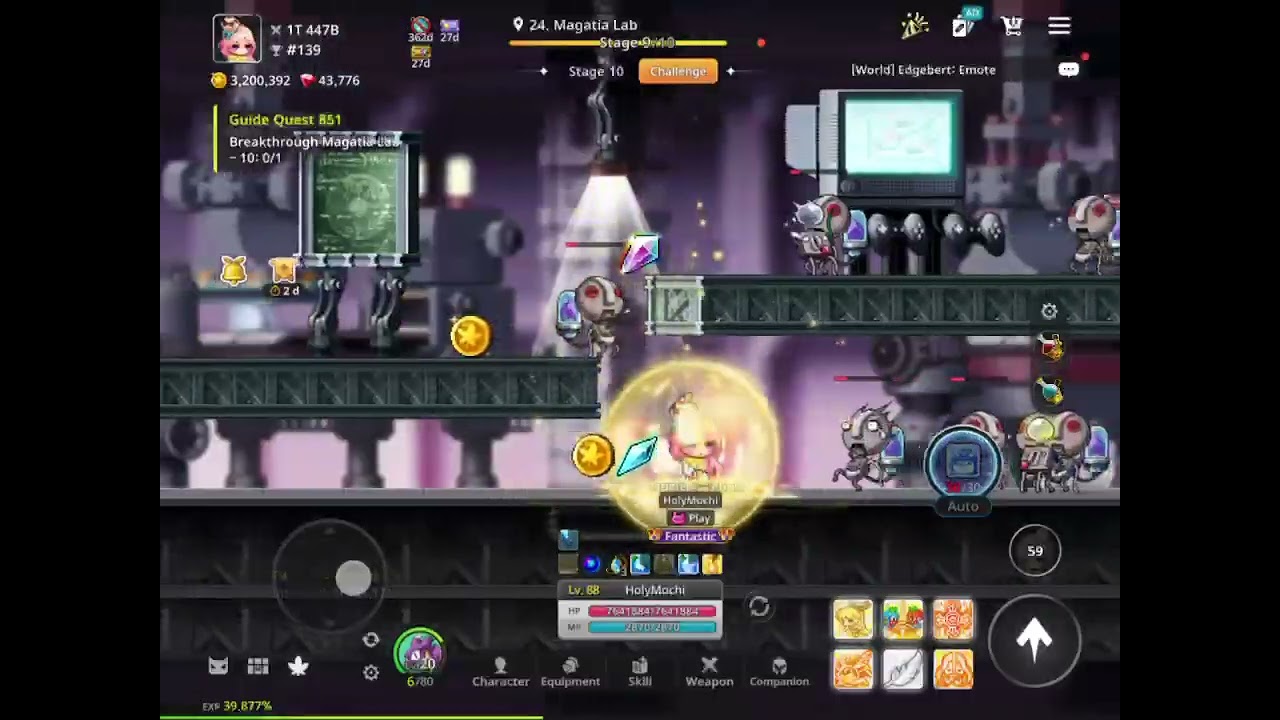 4th Job Bishop (companion) Showcase  [MapleStory: Idle RPG]