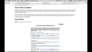 Alabama Child Support Enforcement | File a Complaint