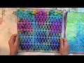 Mixed Media May! - Tranforming Ugly Scrapbook Paper!