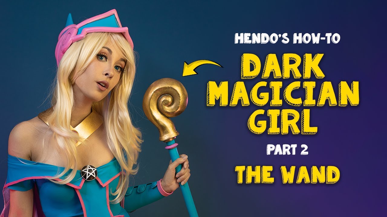 Making this Wand for my Dark Magician Girl Cosplay | PART 2 | Free Pattern