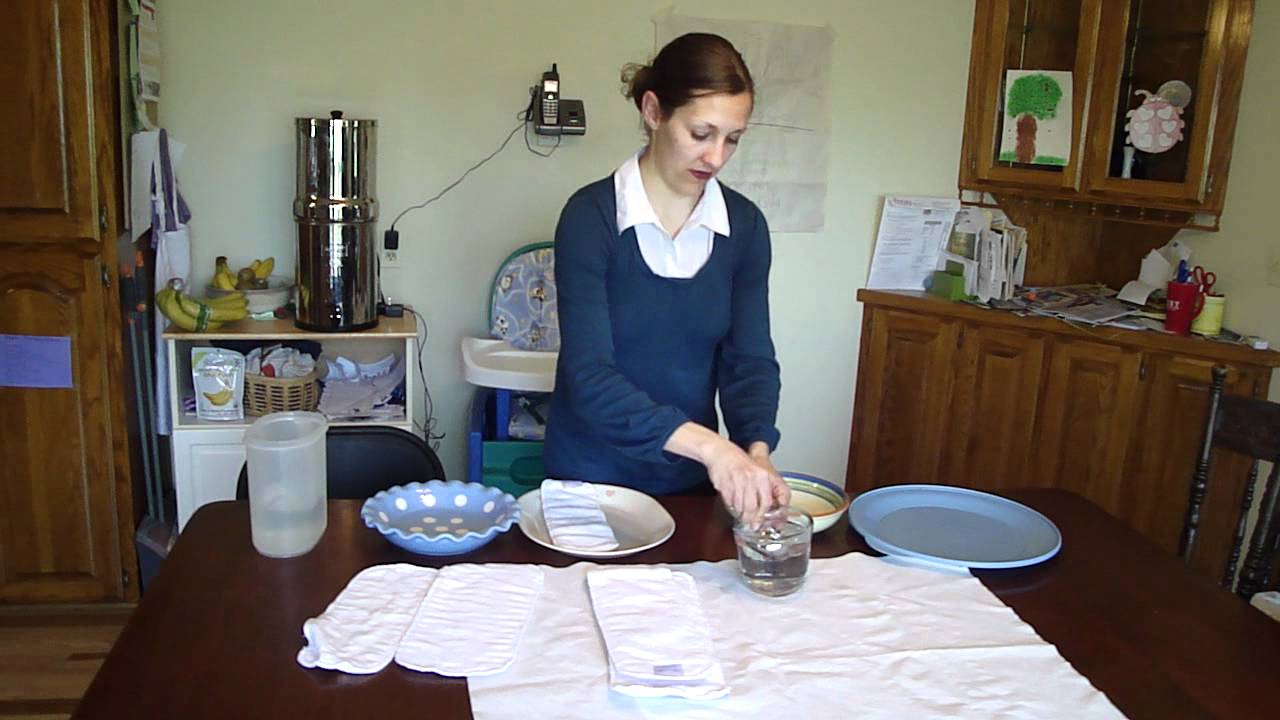 Cloth Diaper Absorbency Tests How Much Will it Hold? YouTube