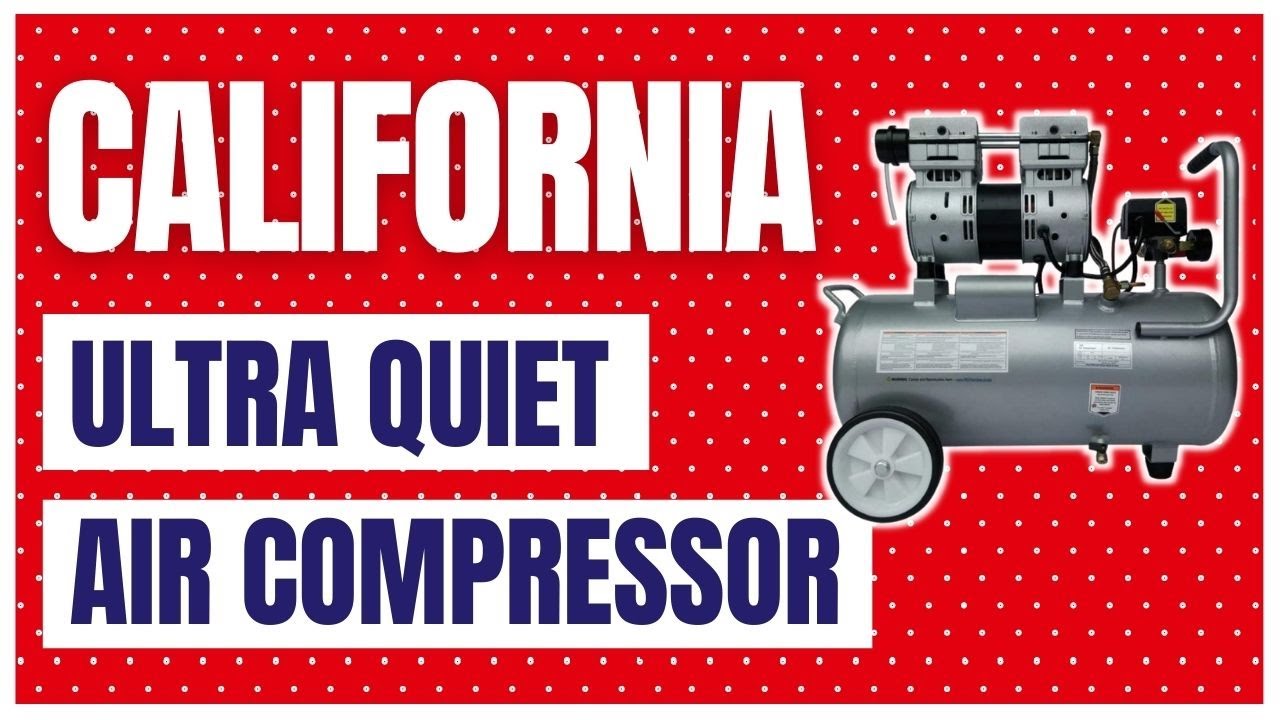 California Air Tools 8010A Aluminum Tank Air Compressor Ultra Quiet Oil