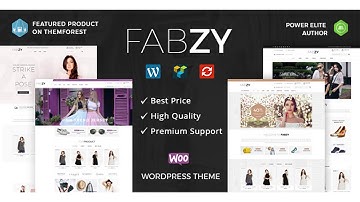 Fabzy - Multipurpose WooCommerce Theme | Themeforest Website Templates and Themes