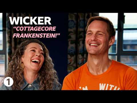 “Pardon my arse!” Olivia Colman & Alexander Skarsgård on Wicker, bed-breaking scenes and wrap gifts!